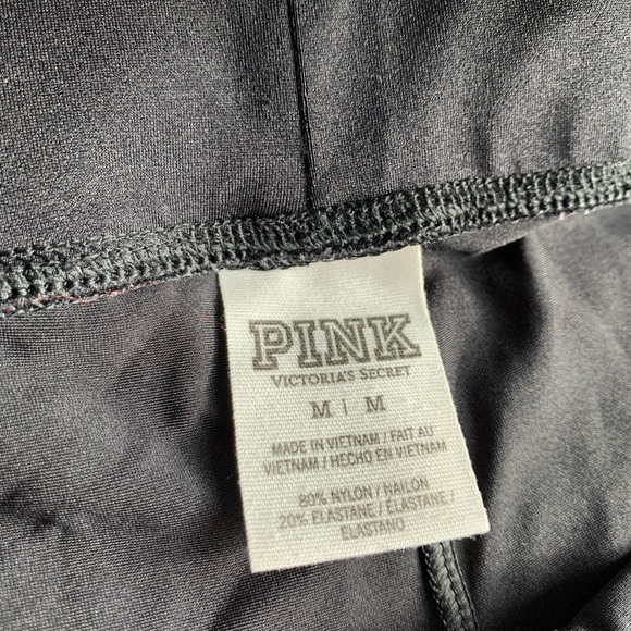 Black PINK athletic leggings - Picture 2 of 4